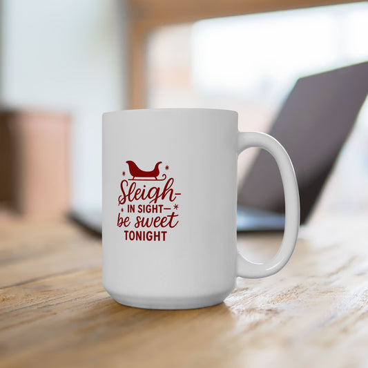 Festive Ceramic Mug - Perfect for Holiday Cheer, Christmas Gift, Coffee Lover, Seasonal Decor