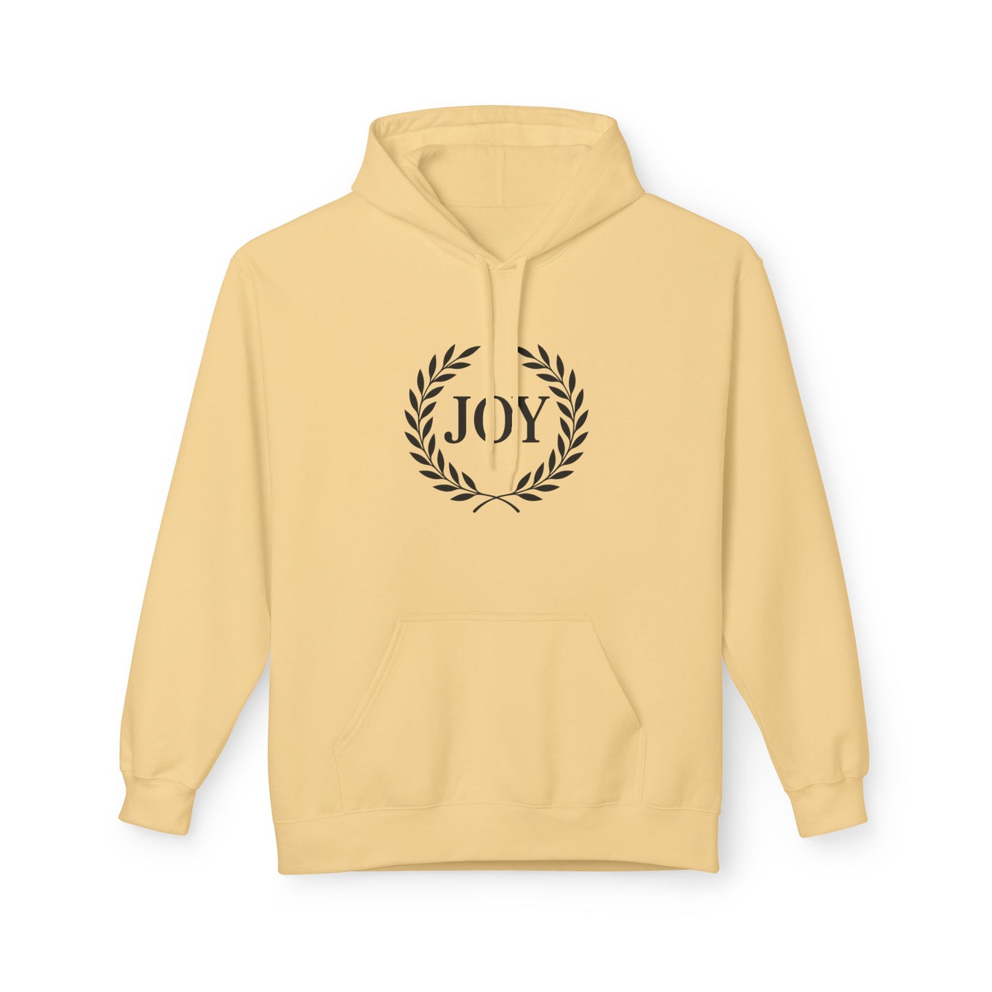 Joyful Fleece Hoodie - Cozy Unisex Sweatshirt, Perfect Gift for Holidays, Casual Wear, Joyful Vibe, Cozy Atmosphere, Happy Mood