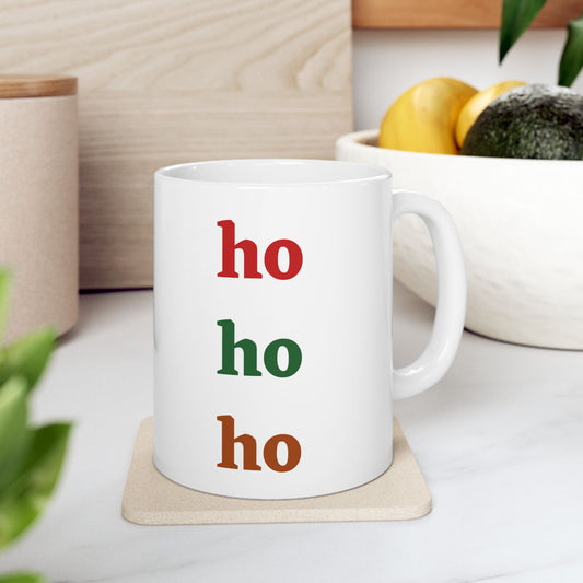 Santa Claus must be here Festive Ceramic Mug - Perfect for Holiday Cheer