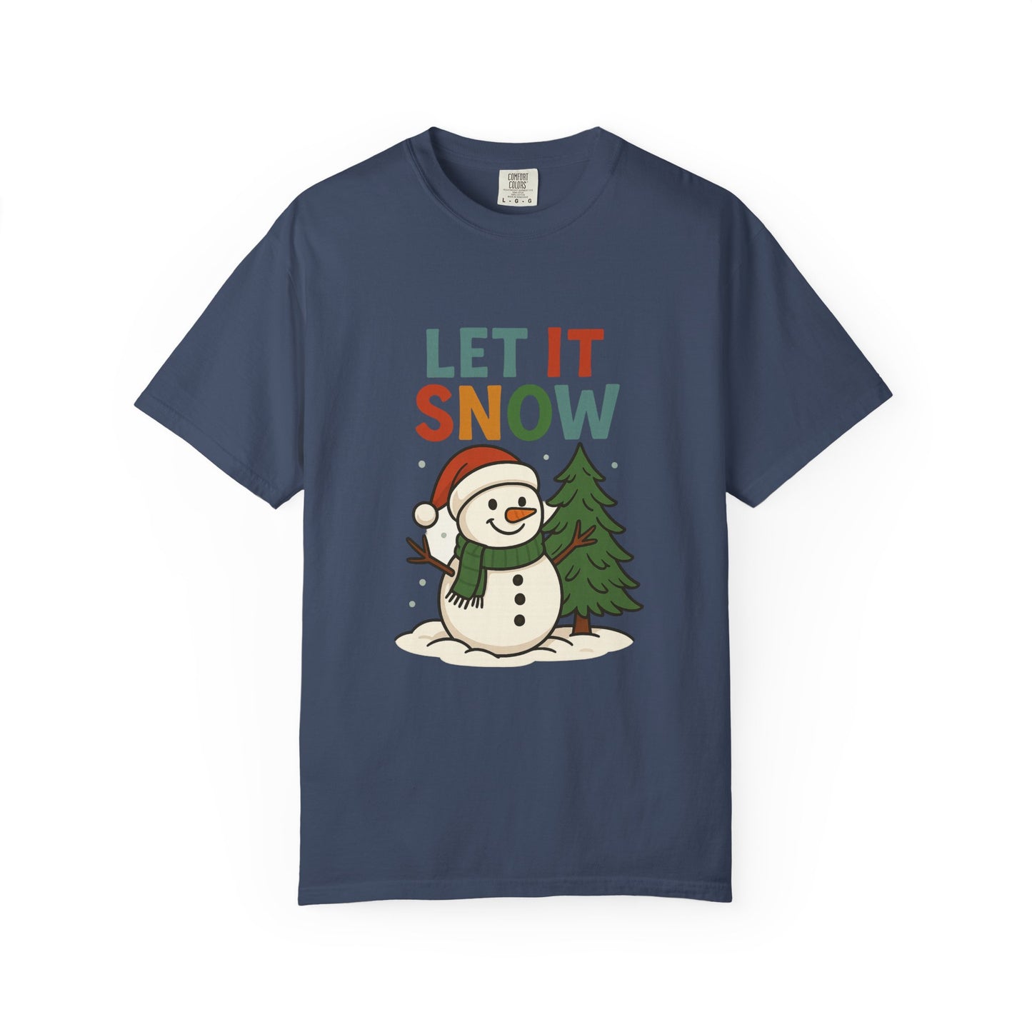 Festive Snowman T-Shirt | Unisex Winter Apparel, Holiday Gift, Casual Layer, Christmas Decoration, Cozy Winter Wear