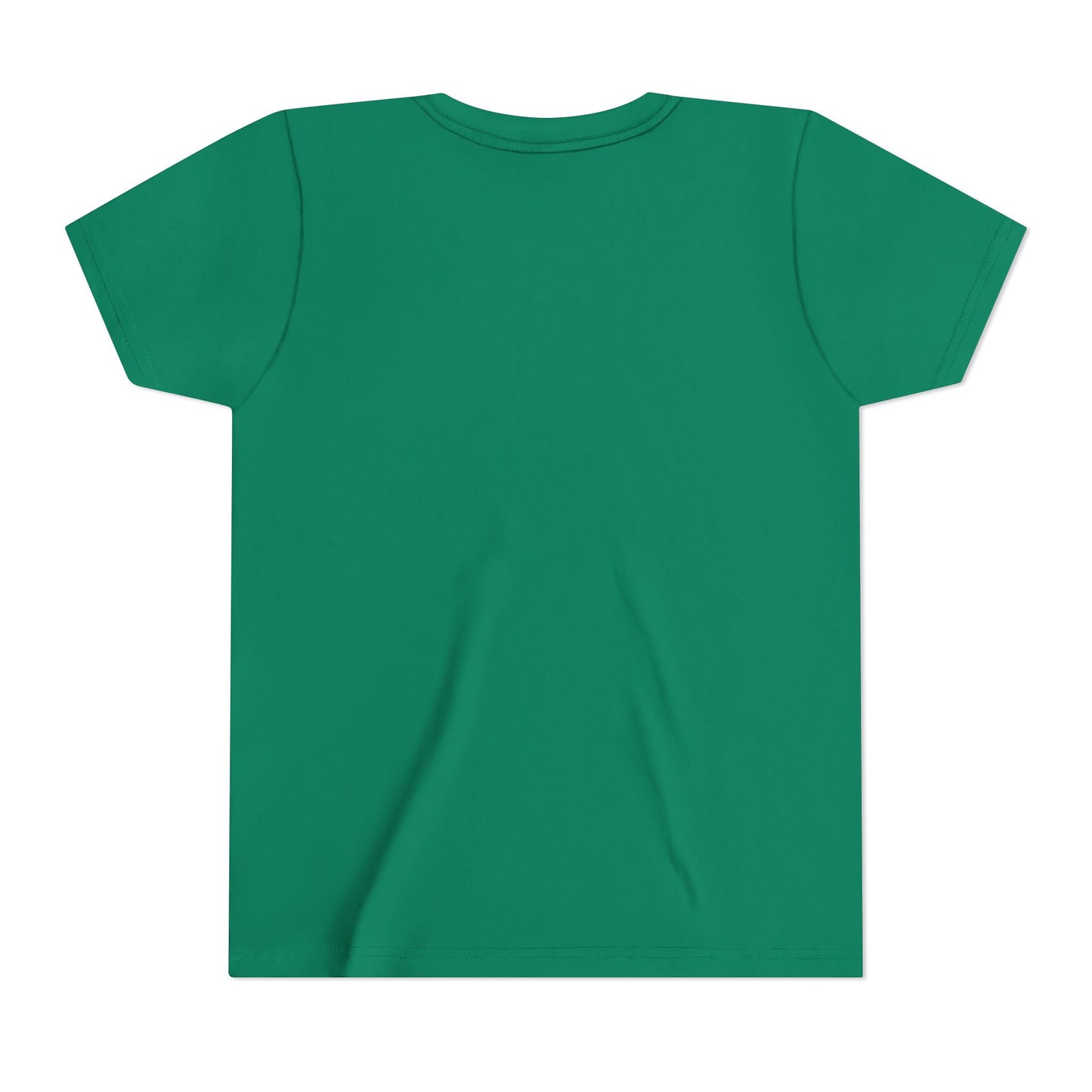 Halloween Youth Tee, Scary Short Sleeve Shirt for Kids, Ghost and Bat Design