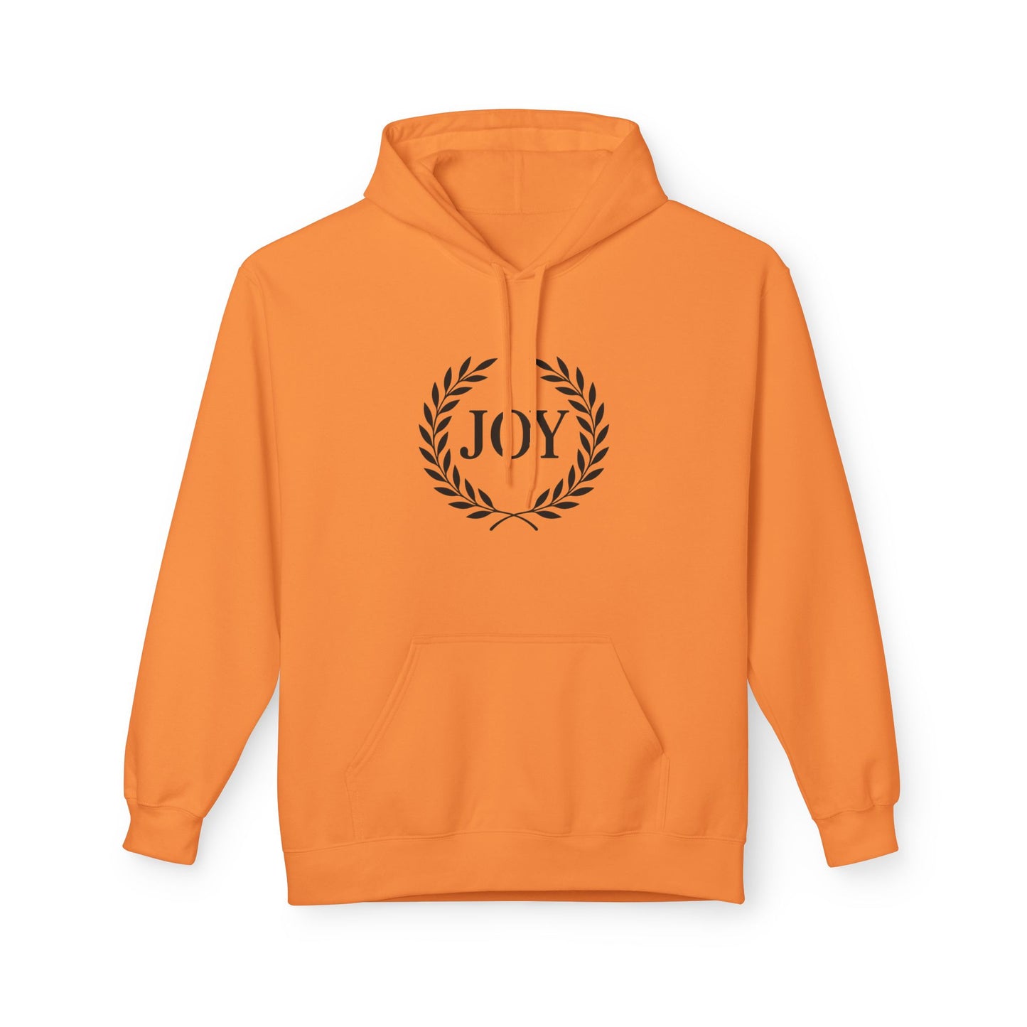 Joyful Fleece Hoodie - Cozy Unisex Sweatshirt, Perfect Gift for Holidays, Casual Wear, Joyful Vibe, Cozy Atmosphere, Happy Mood