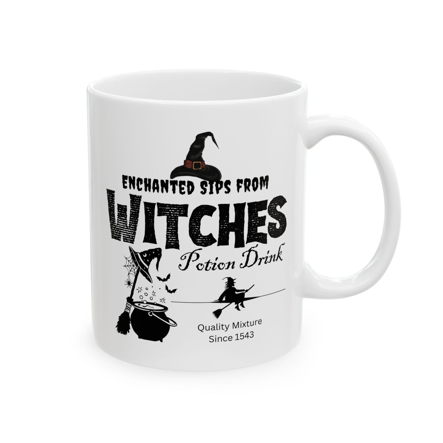 Enchanting Witches Mug | Spellbinding Coffee Cup | Halloween Decor | Witchy Gifts | 11oz, 15oz