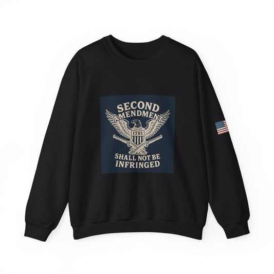 Patriotic Second Amendment Sweatshirt | Unisex Crewneck for Freedom Lovers, Gift for Veterans, USA Spirit Tees, Constitutional [...]