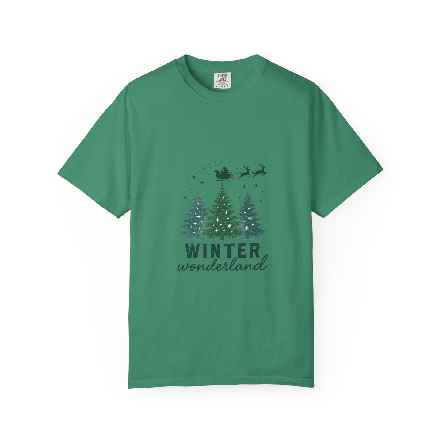 Winter Wonderland Unisex T-Shirt, Cozy Christmas Tee, Holiday Gift, Casual Wear, Nature Lover's Apparel, Festive Style