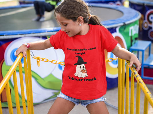 Halloween Trick or Treat Youth Tee